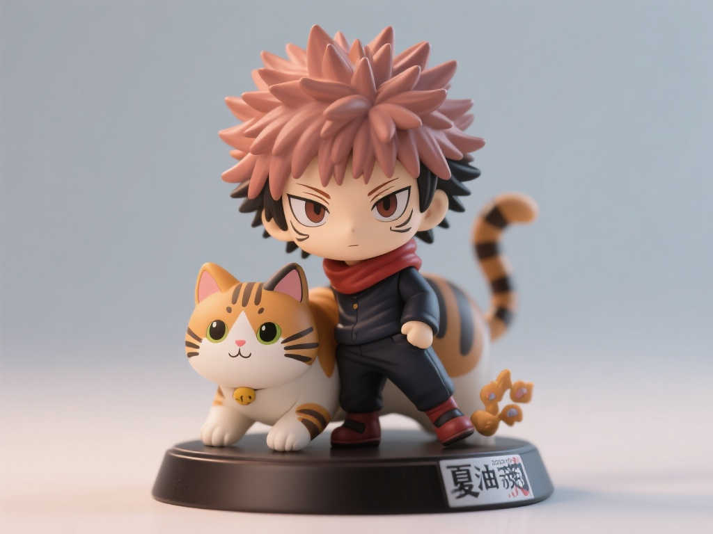 《咒术回战》夏油杰咒术喵造型手办定于2025年9月震撼登场